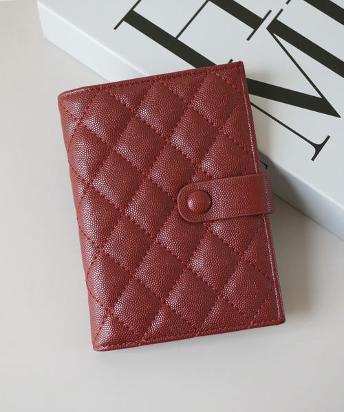 Port（ポート）の「【 Port / ポート 】 キルティング デザイン パスポート ケース #（パスポートケース・レディース・ブラウン/レッド/ブラック/ブルー・FREE）」の13枚目の写真