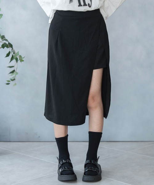 NinaetLina(ニナエリナ)の「スカート風ショートパンツ(その他パンツ・レディース・ブラック・L/M)」の18枚目の写真