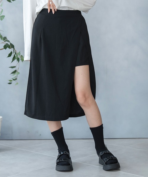 NinaetLina(ニナエリナ)の「スカート風ショートパンツ(その他パンツ・レディース・ブラック・L/M)」の19枚目の写真