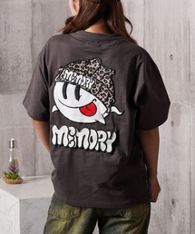 #MEMORY（メモリー）の「【MEMORY】ヒョウ柄 オバケ S/S Tシャツ / Leopard print ghost small short sleeve T-shirt（Tシャツ/カットソー）」
