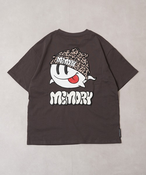 セール】【MEMORY】ヒョウ柄 オバケ S/S Tシャツ / Leopard print
