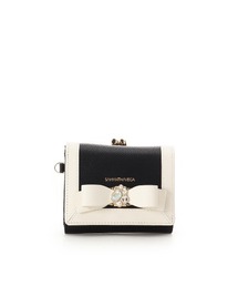 SAMANTHAVEGA（サマンサベガ）の「バイカラージュエルリボン折財布（財布）」