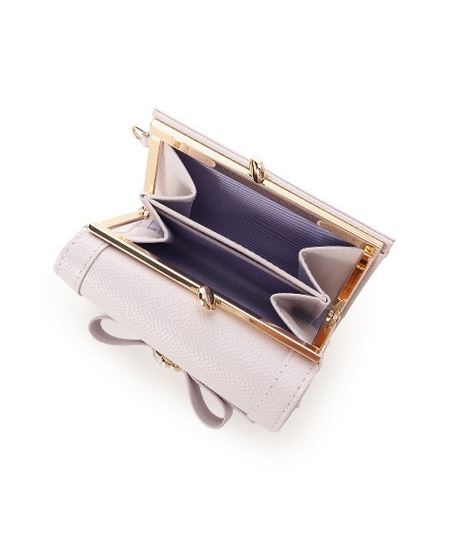 バイカラージュエルリボン折財布（財布）｜SAMANTHAVEGA（サマンサベガ