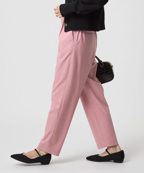 ピンクオパール♡ハリネズミNo.2463 セール】［size SHORT/TALLあり］オルマイ ツイル テーパードパンツ