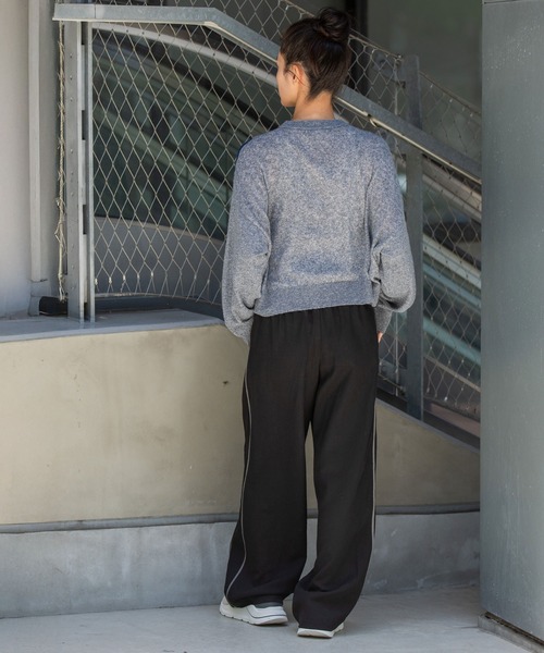 Munich（ミューニック）の「12GGアーガイルニットプルオーバー（ニット/セーター・レディース・チャコールグレー/グレー/ライトベージュ・FREE）」の17枚目の写真