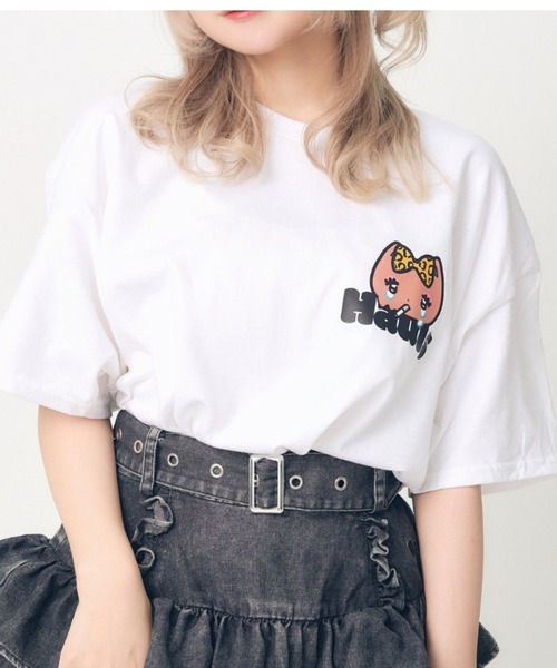 Hauls(ハウルズ)の「シンプルかわちぃBIGTEE(Tシャツ/カットソー・レディース・ホワイト/ホワイト系その他2/ホワイト系その他・X-LARGE)」の3枚目の写真