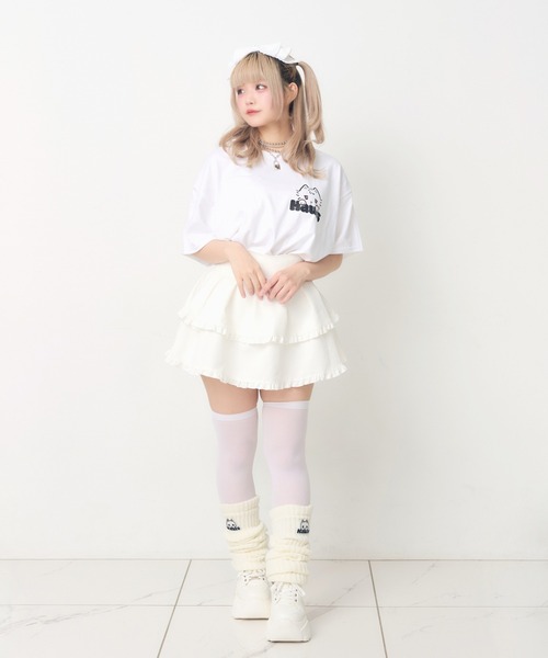 Hauls(ハウルズ)の「シンプルかわちぃBIGTEE(Tシャツ/カットソー・レディース・ホワイト/ホワイト系その他2/ホワイト系その他・X-LARGE)」の12枚目の写真