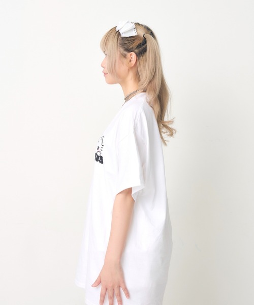 Hauls(ハウルズ)の「シンプルかわちぃBIGTEE(Tシャツ/カットソー・レディース・ホワイト/ホワイト系その他2/ホワイト系その他・X-LARGE)」の10枚目の写真