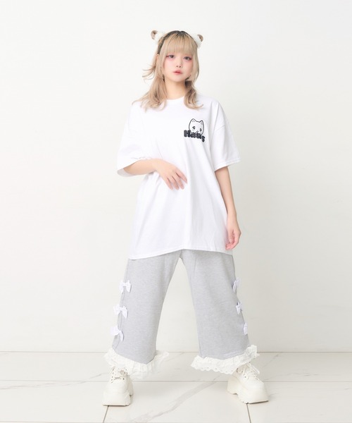 Hauls(ハウルズ)の「シンプルかわちぃBIGTEE(Tシャツ/カットソー・レディース・ホワイト/ホワイト系その他2/ホワイト系その他・X-LARGE)」の7枚目の写真