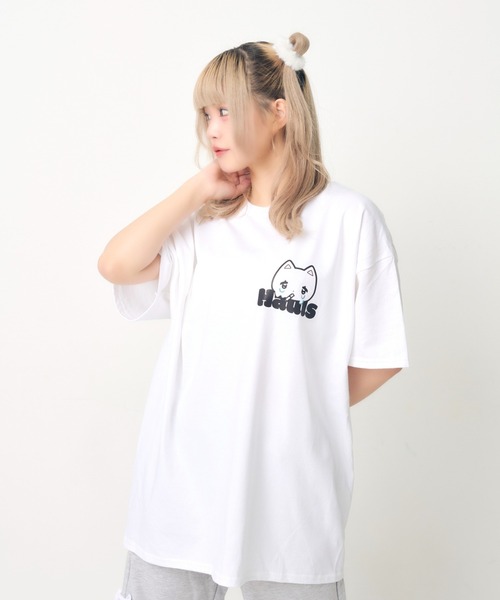 Hauls(ハウルズ)の「シンプルかわちぃBIGTEE(Tシャツ/カットソー・レディース・ホワイト/ホワイト系その他2/ホワイト系その他・X-LARGE)」の4枚目の写真