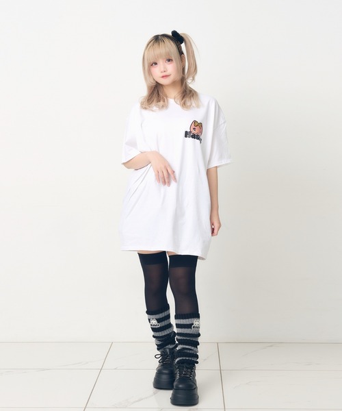 Hauls(ハウルズ)の「シンプルかわちぃBIGTEE(Tシャツ/カットソー・レディース・ホワイト/ホワイト系その他2/ホワイト系その他・X-LARGE)」の19枚目の写真