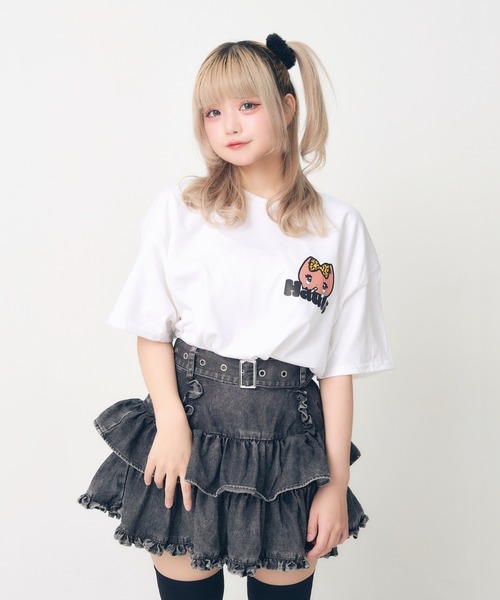 Hauls(ハウルズ)の「シンプルかわちぃBIGTEE(Tシャツ/カットソー・レディース・ホワイト/ホワイト系その他2/ホワイト系その他・X-LARGE)」の15枚目の写真