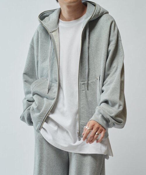 SURJENT】 スタッズジップパーカー（パーカー）｜Lui's（ルイス）の