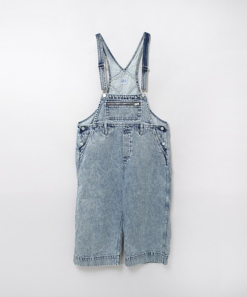 RNA（アールエヌエー）の「O0746 カットレングスオーバーオール（サロペット/オーバーオール・レディース・ケミカルウォッシュ/インディゴブルー・MEDIUM）」の8枚目の写真