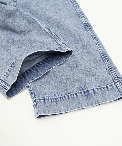 RNA（アールエヌエー）の「O0746 カットレングスオーバーオール（サロペット/オーバーオール・レディース・ケミカルウォッシュ/インディゴブルー・MEDIUM）」の12枚目の写真