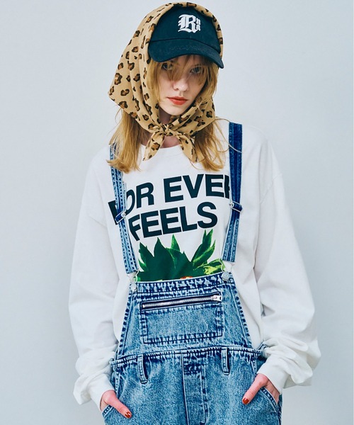 RNA（アールエヌエー）の「O0746 カットレングスオーバーオール（サロペット/オーバーオール・レディース・ケミカルウォッシュ/インディゴブルー・MEDIUM）」の19枚目の写真