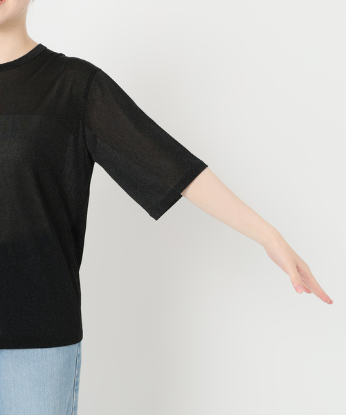 IENA ラメTシャツ　新品　2025AW IENA｜ラメ Tシャツ | Rakuten Fashion(楽天ファッション／旧