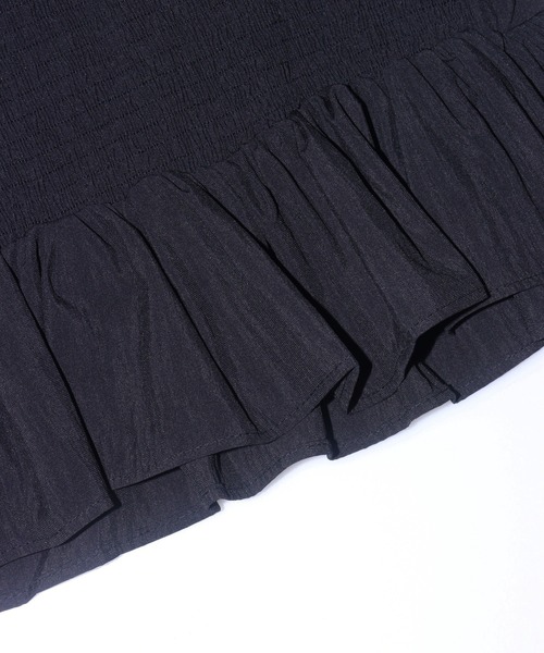 ANAP(アナップ)の「レース アップ キャミソール パンツ セット アップ(セットアップ・レディース・ブラウン/ブラック・FREE)」の6枚目の写真