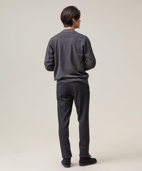 J.PRESS(ジェイプレス)の「羽織るだけで整う大人の品格【ストレッチ / イージーケア】【FLEX YARN】ケーブルニット ブルゾンライク カーディガン(カーディガン/ボレロ・メンズ・ブラウン系/ネイビー系/グレー系・X-LARGE/LARGE/MEDIUM)」の17枚目の写真