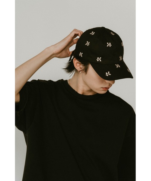Knuth Marf K logo cap black 新品　未使用 K logo cap（キャップ）｜Knuth Marf（クヌースマーフ）のファッション