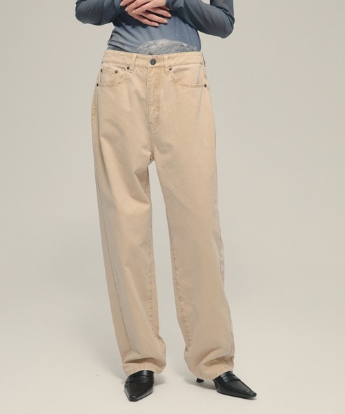 eL Switch Chino Pants S ベージュ×デニム eL】Switch Chino Pants/593302（デニムパンツ）｜eL（エル）の