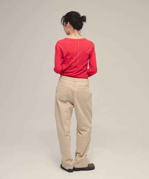 eL（エル）の「【eL】Switch Chino Pants/593302（デニムパンツ・レディース・ベージュ系その他/ライトベージュ/カーキ系・SMALL/MEDIUM）」の12枚目の写真