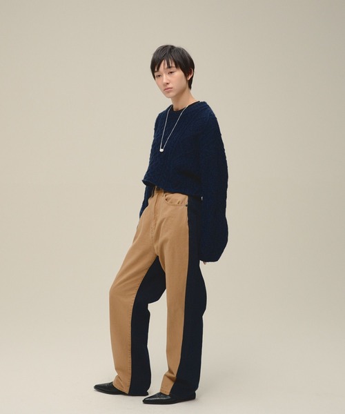 eL（エル）の「【eL】Switch Chino Pants/593302（デニムパンツ・レディース・ベージュ系その他/ライトベージュ/カーキ系・SMALL/MEDIUM）」の22枚目の写真