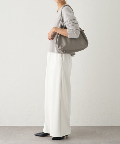 BEARDSLEY（ビアズリー）の「ニットツイルドロストパンツ（その他パンツ・レディース・ブラック/ホワイト・0/1）」の20枚目の写真