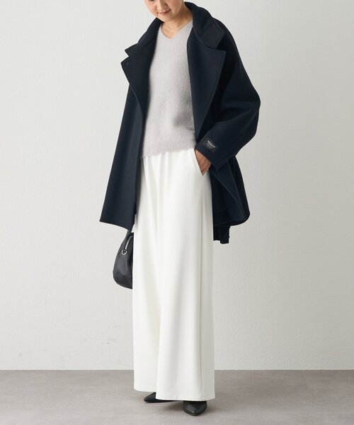 BEARDSLEY（ビアズリー）の「ニットツイルドロストパンツ（その他パンツ・レディース・ブラック/ホワイト・0/1）」の17枚目の写真