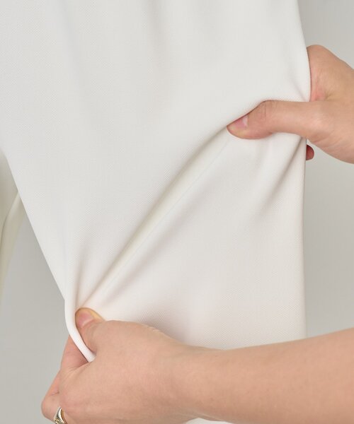 BEARDSLEY（ビアズリー）の「ニットツイルドロストパンツ（その他パンツ・レディース・ブラック/ホワイト・0/1）」の3枚目の写真