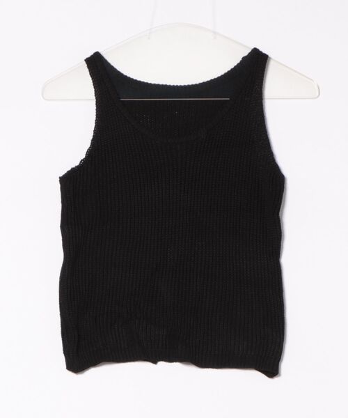 STYLEBLOCK(スタイルブロック)の「ノースリーブニット(ニット/セーター・レディース・ブラック/イエロー/レッド/ブルー/ベージュ系その他・FREE)」の6枚目の写真
