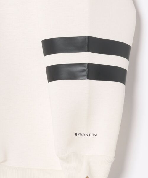 Hurley （ハーレー）の「Hurley/ハーレー プルオーバー パーカー スウェット フーディー 保温 ストレッチ 吸水速乾 PHANTOM SWEAT BLOCK PARTY HOODIE MUFF252001（パーカー・メンズ・オフホワイト/グレイッシュベージュ/ブラック・L/M/S）」の5枚目の写真