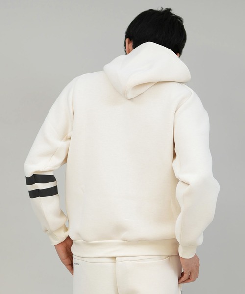Hurley （ハーレー）の「Hurley/ハーレー プルオーバー パーカー スウェット フーディー 保温 ストレッチ 吸水速乾 PHANTOM SWEAT BLOCK PARTY HOODIE MUFF252001（パーカー・メンズ・オフホワイト/グレイッシュベージュ/ブラック・L/M/S）」の7枚目の写真