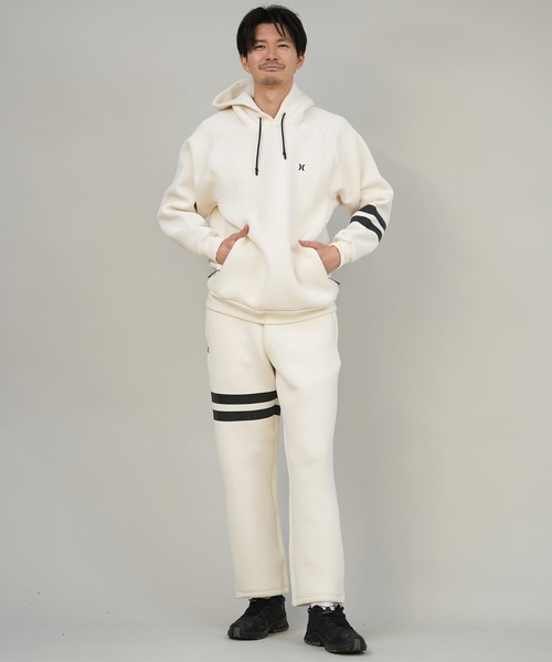 Hurley （ハーレー）の「Hurley/ハーレー プルオーバー パーカー スウェット フーディー 保温 ストレッチ 吸水速乾 PHANTOM SWEAT BLOCK PARTY HOODIE MUFF252001（パーカー・メンズ・オフホワイト/グレイッシュベージュ/ブラック・L/M/S）」の8枚目の写真