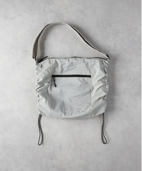 BACK NUMBER（バックナンバー）の「【BACK NUMBER】リップストップナイロンパラコードショルダーバッグ（ショルダーバッグ・メンズ・ブラウン/ブラック/グレー・ONE SIZE）」の6枚目の写真