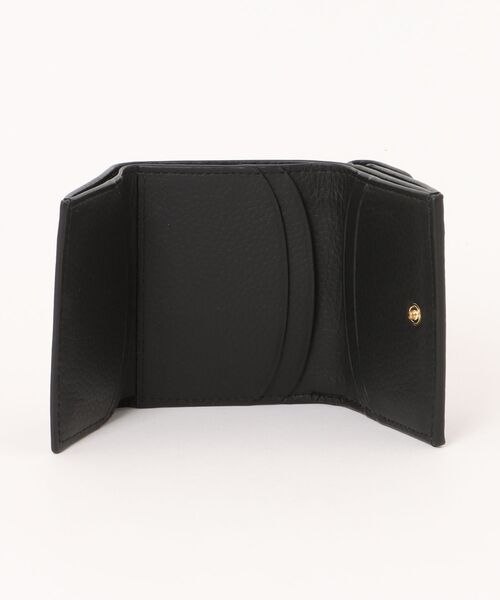 A.P.C.（アーペーセー）の「TRIFOLD GENEVE GRAINE（財布・レディース・ブラック・ONESIZE）」の4枚目の写真