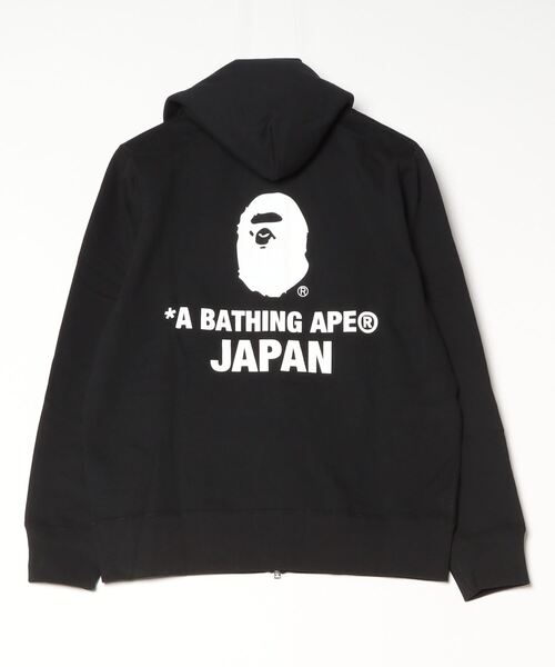 COLLEGE ONE POINT EMBROIDERY ZIP HOODIE（パーカー）｜A BATHING APE