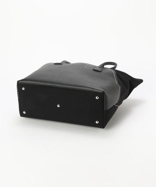 EDIFICE（エディフィス）の「MAISON MARGIELA (メゾン マルジェラ) 5AC SHOPPING LARGE（トートバッグ・メンズ・ブラック・FREE）」の5枚目の写真