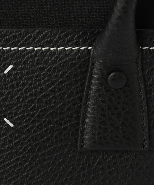 EDIFICE（エディフィス）の「MAISON MARGIELA (メゾン マルジェラ) 5AC SHOPPING LARGE（トートバッグ・メンズ・ブラック・FREE）」の10枚目の写真