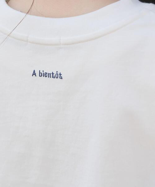 FORK&SPOON（フォークアンドスプーン）の「FORK&SPOON　フォームプリントロングスリーブTシャツ（Tシャツ/カットソー・レディース・グレー系その他/ブルー系その他・1）」の5枚目の写真