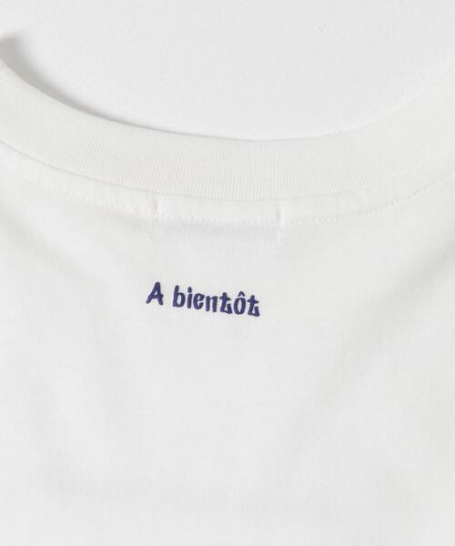 FORK&SPOON（フォークアンドスプーン）の「FORK&SPOON　フォームプリントロングスリーブTシャツ（Tシャツ/カットソー・レディース・グレー系その他/ブルー系その他・1）」の10枚目の写真