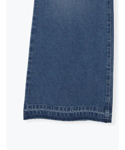 Samansa Mos2 blue(サマンサモスモスブルー)の「【ECO DENIM 】 フレアパンツ(その他パンツ・レディース・ブルー/チャコールグレー/ネイビー・F)」の22枚目の写真
