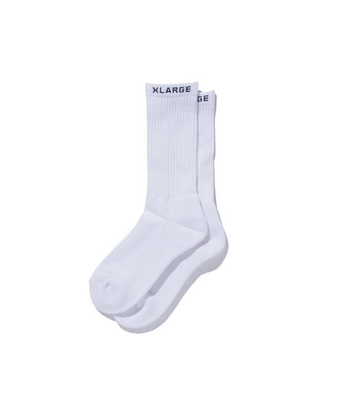 XLARGE(エクストララージ)の「2P MIDDLE LENGTH SOCKS(ソックス/靴下・メンズ・マルチ・ONE SIZE)」の2枚目の写真