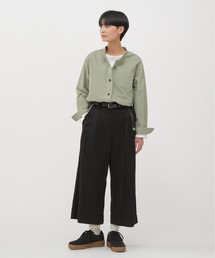 マーガレットハウエル ワイドパンツ 2023 マーガレットハウエル×フォックスブラザーズ ワイドパンツ