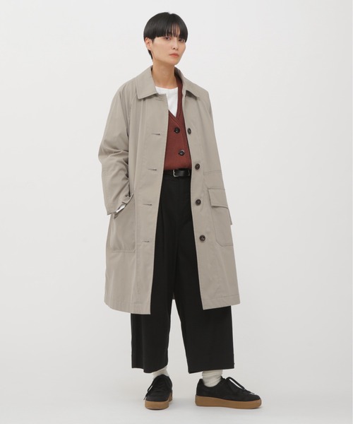 MHL.(エムエイチエル)の「BRUSHED SOFT DRILL(その他パンツ・レディース・ブラック/アイボリー・3/2/1/0)」の10枚目の写真