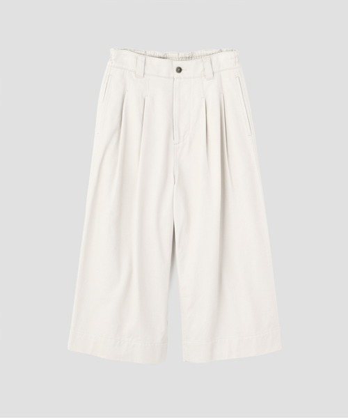 MHL.(エムエイチエル)の「BRUSHED SOFT DRILL(その他パンツ・レディース・ブラック/アイボリー・3/2/1/0)」の8枚目の写真