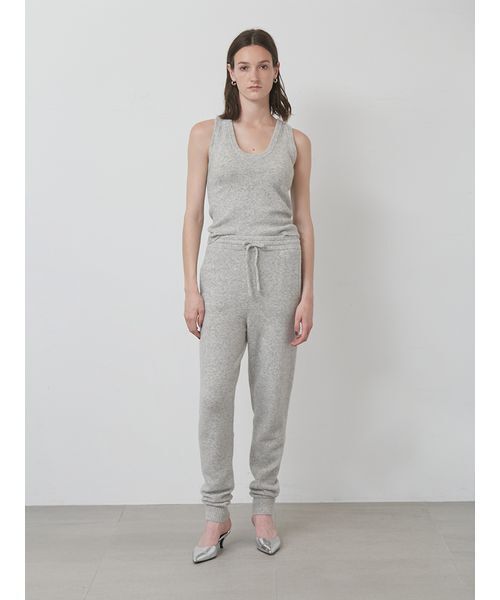 styling/(スタイリング)の「【セットアップ対応】ニットタンクトップ(タンクトップ・レディース・ライトグレー/ブラック/イエロー・F)」の10枚目の写真
