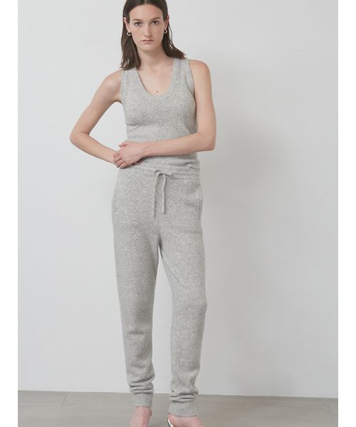 styling/(スタイリング)の「【セットアップ対応】ニットタンクトップ(タンクトップ・レディース・ライトグレー/ブラック/イエロー・F)」の11枚目の写真