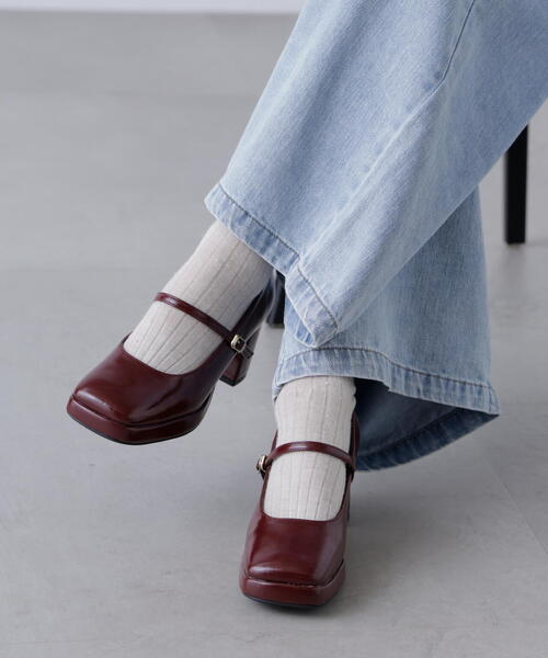 FREE'S MART（フリーズマート）の「◆ストームメリージェーン（パンプス・レディース・レッド/ブラック・SMALL/MEDIUM）」の8枚目の写真