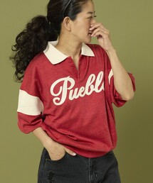 Freada（フリーダ）の「Freada/フリーダ ワッペンポロ Tシャツ（ポロシャツ）」